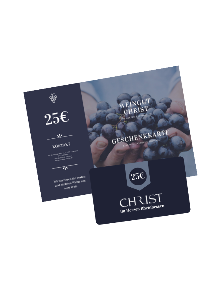 Weingut Christ 25€ Geschenkgutschein