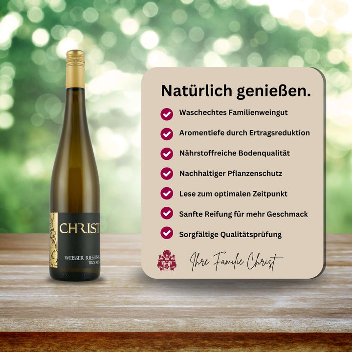 2024 Weißer Riesling trocken