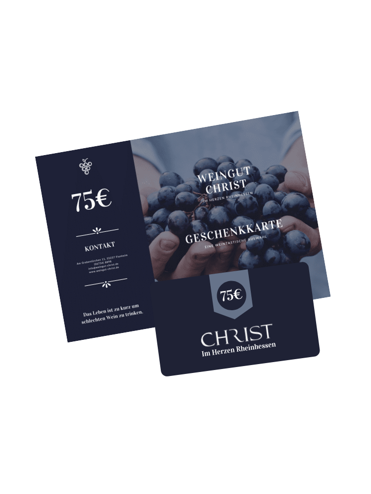 Weingut Christ 75€ Geschenkgutschein
