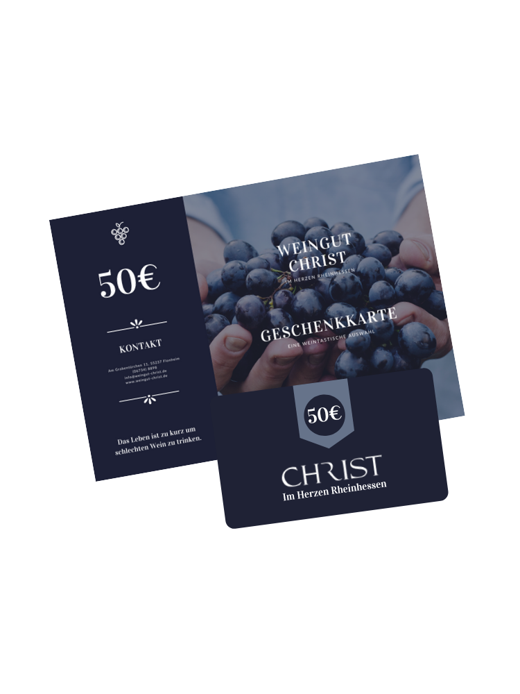 Weingut Christ 50€ Geschenkgutschein